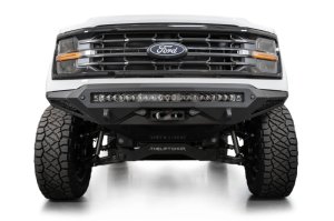 Ford F-150 Bumper - Front - Addictive Desert Designs - Stealth Fighter - Hammer Black - 2024+